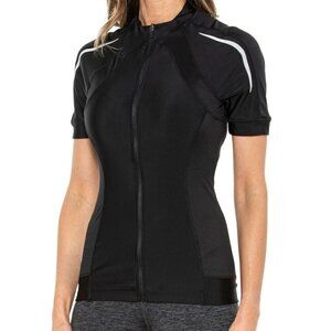 Kyodan Full-Zip Cycling Jersey-Short Sleeve (Women)-Black-Large-NWT